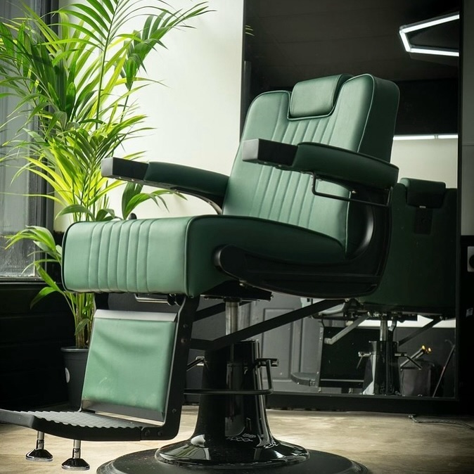 blessed barbershop interior